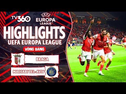HIGHLIGHTS BRAGA VS MACCABI TEL-AVIV: SỨC ÉP LIÊN HỒI, THẮNG LỢI SÁT NÚT | EUROPA LEAGUE 24/25