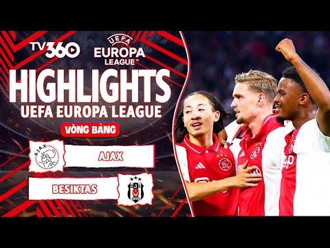 HIGHLIGHTS AJAX VS BESIKTAS: THI NHAU LẬP SIÊU PHẨM, AJAX THĂNG HOA TỘT CÙNG | EUROPA LEAGUE 24/25